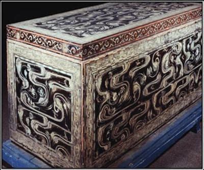 laquer coffin excavated from chinese.tomb|Systematic study of the material, structure and lacquering .